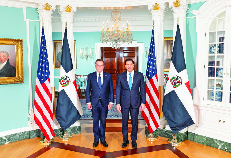 Bisonó y Rubio repasan agenda bilateral entre RD y EUA